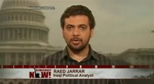 Raed Jarrar, Iraqi-American blogger and analysr